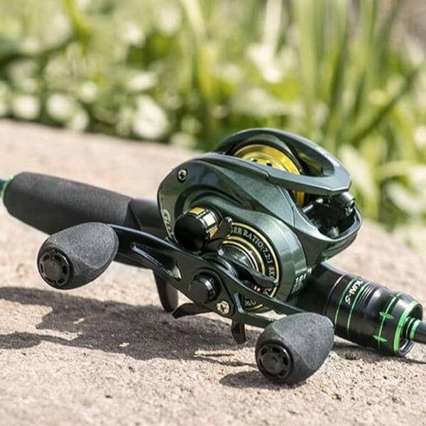 Carretilha de Pesca Profissional 9kg Drag - Exclusivo UNISEX - ACESSORIO - CARRETILHA PESCA 10 Lojas Quinho