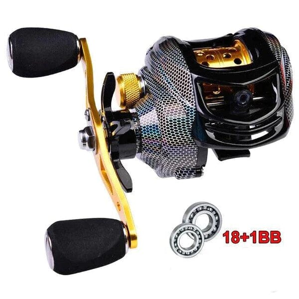 Carretilha de Pesca SNAKE - 10Kg Drag UNISEX - ACESSORIO - CARRETILHA SNAKE 11 Lojas Quinho