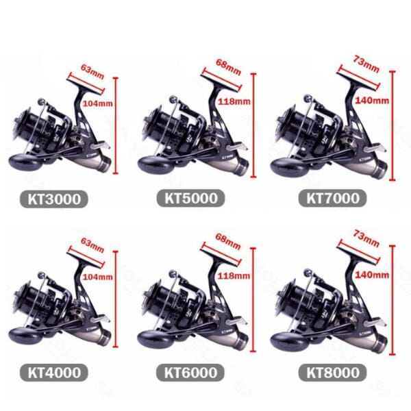 Molinete Para Pesca no Mar 23kg Serie 3000 a 8000 UNISEX - ACESSORIO - MOLINETE 4 Lojas Quinho