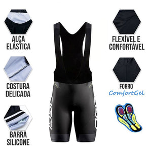 Bermuda ou Bretelle Oggi ComfortGel Ciclismo (Bermuda Bretelle 1) Lojas Quinho 