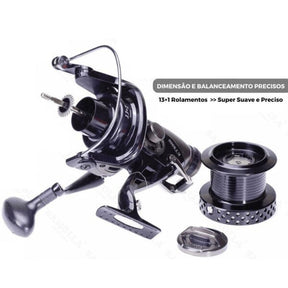 Molinete Para Pesca no Mar 23kg Serie 3000 a 8000 UNISEX - ACESSORIO - MOLINETE 4 Lojas Quinho 